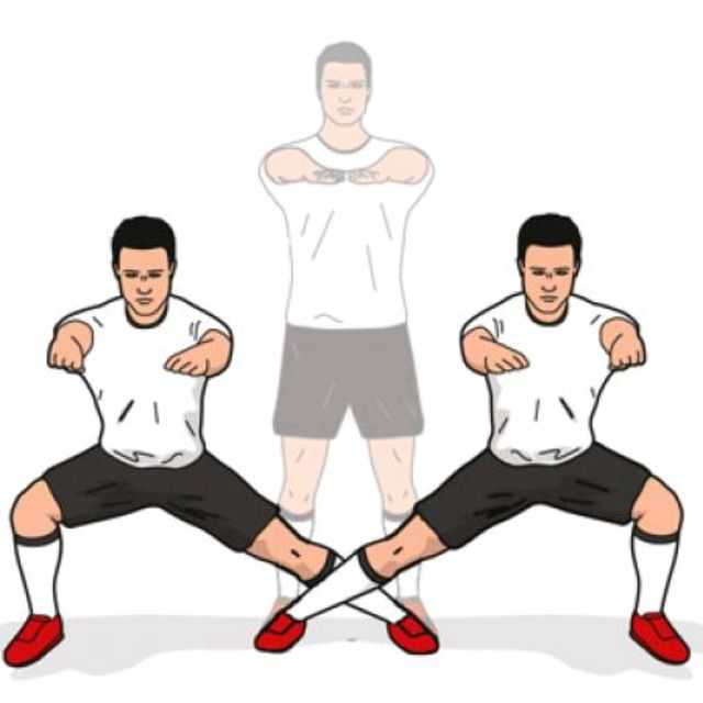 lateral squat