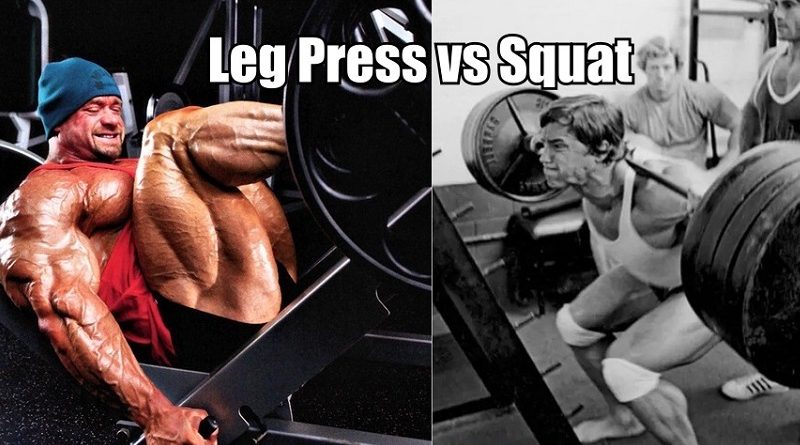 leg press vs squat
