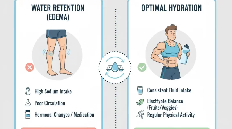Water Retention and Hydration Levels